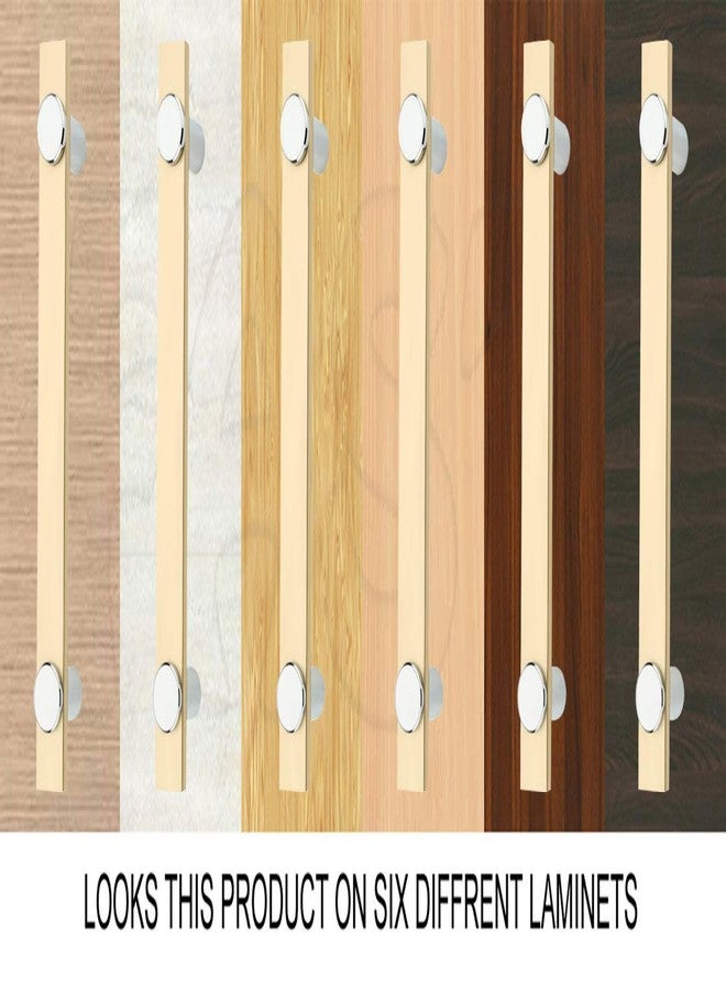 FAST CPA02 Guaranteed Chrome Plated & Hard Gold Anodize Cabinet Pull Handle for All Type Door and Drawer 2pcs (128MM Hole to Hole) - Image 4